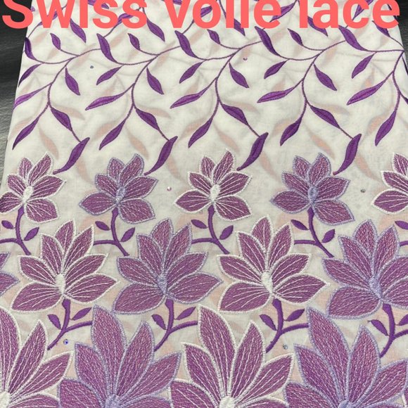 5yds 100% swiss voile laces - Picture 3 of 9